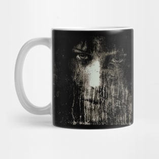 Nights Eyes Black and White Mug